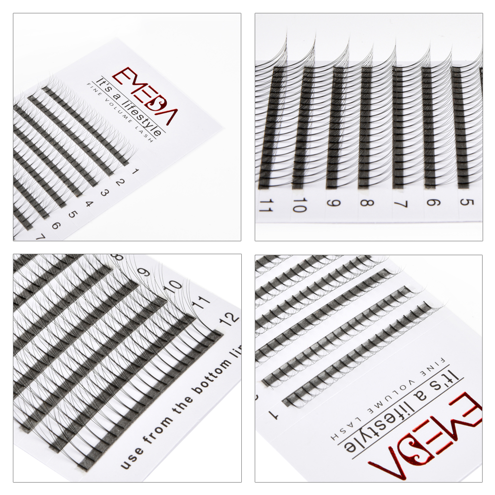 Inquiry for wholesale Hot Amazon premade fan lash private label volume lash extenisons 3d 4d 5d 6d long stem C D curl 8-15mm mixed lengths or single tray in Canada XJ59